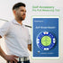 Golf Green Reader, Golf Ball Marker with Level for Putting Green Reading Aid, Improve Your Putting Game