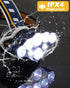 Rechargeable Headlamp, 8 LED Flashlight 18000 Lumen, 8 Modes with White Red Lights, Waterproof Head Lamp for Outdoor
