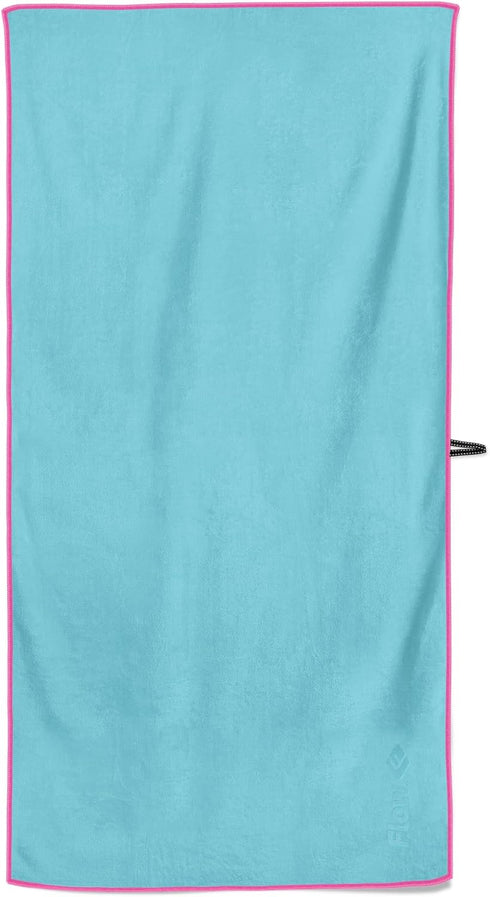 Flow Hydro Sport Towel - Microfiber Quick Dry Swimming Towels for Pool, Triathlon, Water Sports