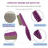 Varjjae 2 Pack set) Professional Pets Eye Combs,Pets Grooming Comb Kit,Stainless Steel Tear Stain Remover for Cats