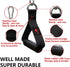 Heavy Duty Gym Exercise Handles Attachment for Cable Machine, Resistance Band, Home Fitness Workout Equipment