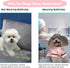 Petyoung Pet Bathrobe Dog Pajama Thickened Hooded Bathrobe Quick Drying and Super Absorbent Dog Bath Towel Soft Pet