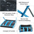 Backpacking Travelling(XL:13"x14"x15";Large:11.8"x11"x11.4"; Medium:8.3"x9.5"x 11") AOUTACC Ultralight Portable Folding