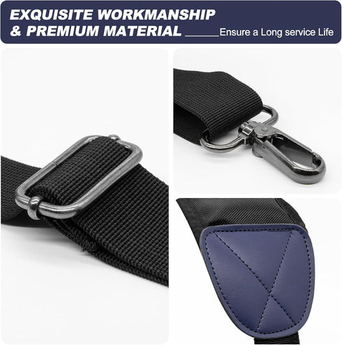 Universal Golf Bag Strap Replacement - Single Shoulder Strap for All Brand Golf Bags
