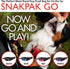 EzyDog SnakPak Go Wearable Dog Treat Bag, Perfect for Running or Walking, Training Pouch with Bag Storage