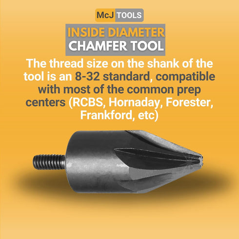Reloading Chamfer Inside Tool for 0.17-0.45Cal