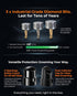 Naigrins +30% 30dB Trimmers, 7-Speed 16,000 (20k 12H+ 3 Torque X Power Professional Dog Nail Grinder - Ultra-Quiet Dog