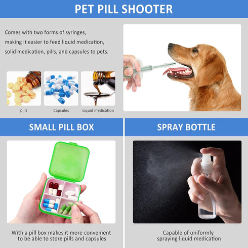 GPUSFAK Dog First Aid Kit - Pet First Aid Kit for Dogs Pet Emergency Kit with Pets First Aid Supplies for Home Camping