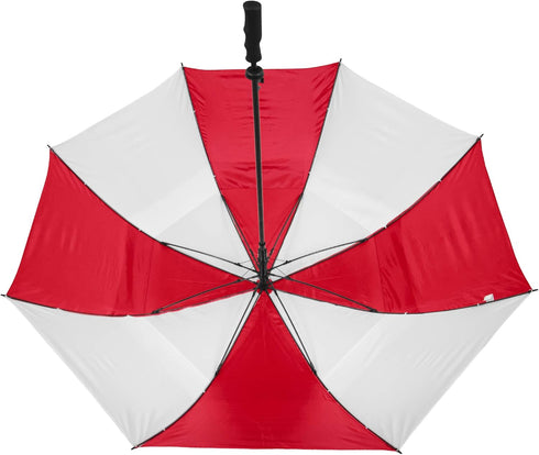The Vented Tornado 64" Large Windproof Golf Umbrella, Heavy Duty, Waterproof, Navy Blue