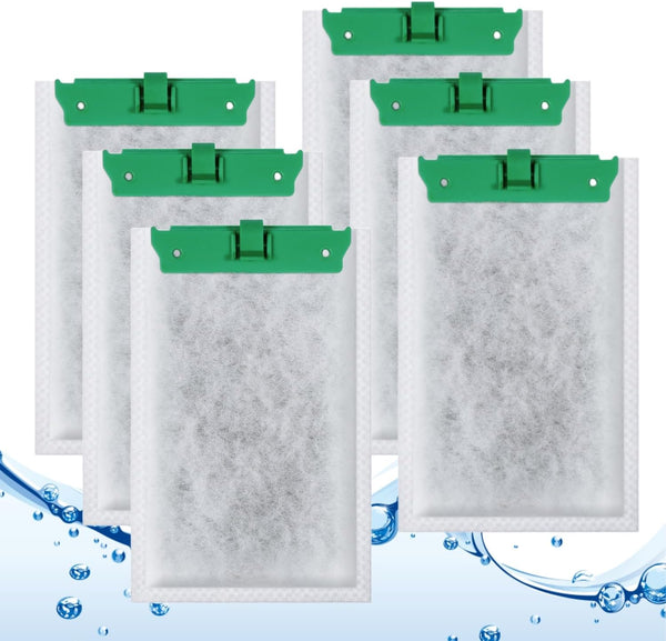 Aquarium Filter Cartridge Compatible with Tetra Whisper Bio-Bag Power Filters, Replacement Filter Cartridges (6 Packs,
