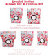4 Pack FMG03S CuteBone Washable Female Dog Diapers Reusable Doggie Heat Diapers for Period