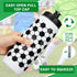 Yaomiao 12 Pcs 20 oz Soccer Water Bottle for Boys, Reusable BPA Free Squeeze Bottles