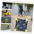 Garneck Oxford Cloth Steel Frame Sturdy Lightweight Outdoor Folding Chair for Hiking Fishing Camping Beach Travel