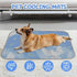 imiBBWQu Summer 27" 22" Cooling Pad Mist Birds Blue White Mat Thickened Waterproof Washable Pet Cold Pad Dog Cooling