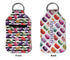 Custom Small Macarons Hand Sanitizer & Keychain Holder