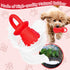 5.2" Dogs(Red,1 Latex Chew Dog Toys, Novelty Squeaky Pacifier Dog Toys, Durable Pacifier Dog Chew Toys for Small