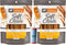 Wiggles & Wags Meaty Sticks, Formerly Simply Nourish Soft Chews, Chicken & Cheese Dry Dog Food, 6oz, 2 Pack