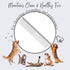 Flexzion Pet Grooming Comb, Stainless Steel Cats Dogs Puppy Medium Animals Hair Fur Trimmer Deshedding Brush Accessory