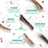 Jack&Pup Whole Elk Antlers for Dogs Large | Naturally Shed Rawhide Free Chews for Aggressive Chewers (1 Jumbo Antler)