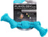 Playology Silver Dri-Tech Dental Rope Dog Toy for Medium Senior Dogs (15-35lbs), All-Natural Peanut Butter Scented Chew