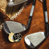 Hole in One Club Black Gold Golf Ball Marker - Hat Clip, Funny Golf Accessories for Men Women, Novelty Gifts
