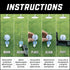 Golf Marker - Golf Accessories for Putting Aid, Golf Ball Alignment Tool for Accurate Putting