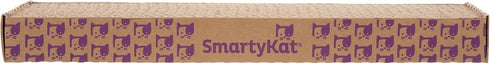 SmartyKat Super Scratcher, Single Wide Cat Scratcher with Catnip Infusion Technology - Brown