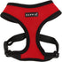 Puppia Soft Dog Harness, No Choke Over-The-Head, Red, Small, Adjustable Chest Belt & Quick-Release Buckle
