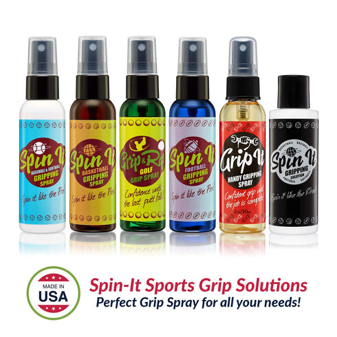 Grip & Rip Golf Grip Spray - Combat Sweat on Your Golf Grips, Ultimate Golf Grip Trainer, 4 oz