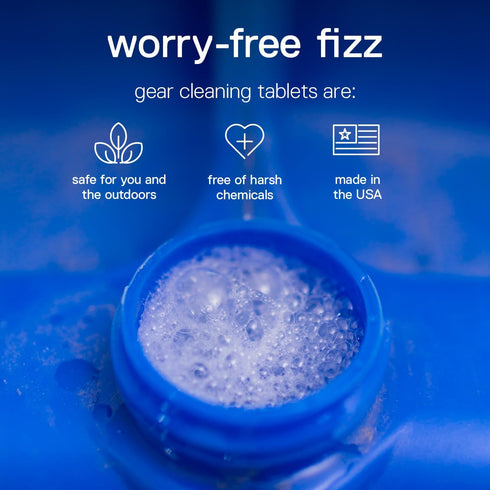 (6 20 Count) Gear Cleaning Tablets by Bottle Bright or - EPA Safer Choice Certified - Hydration Reservoir, Large