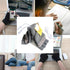 Women's & Men's 2 Pack USB Heated Gloves - Winter Mitten Heating Warmer (Black+Gray)