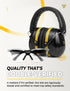 TradeSmart High-Performance Earmuffs for Shooting Range, Eye Protection Glasses + Firearm Confidence Course