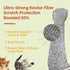 15.7 Trimming Ultra-Flexible Pet Handling Sleeves: Kevlar Scratch-Resistant Gloves for Cat Grooming, Nail & Arm