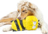 Huxley & Kent Slappies for Dogs | Buzz Bee (Small) | Squeak & Shake Dog Toy - TPR Ball Simulates Hunting