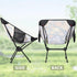 Backpacking Flowers Green Portable Camping Chair, Folding Chairs for Outside, Lightweight Chair, Outdoor Collapsible