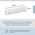 Aquatic Life 10-Inch Pre Carbon Block Replacement Filter Cartridge for RO-DI System