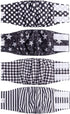CuteBone Dog Diapers Male 4 Pack Puppy Wraps Reusable Doggie Belly Bands