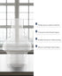 Light of Mine 3" X 7" Oil Lamp Replacement Hooded Chimney - Clear Borosilicate (3" x 7")