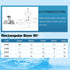 SHENGHUISS 316 Stainless Steel Boat Hand Rail Base, Marine Hardware Railing Fitting with Installation Accessories