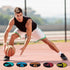20 9 Inch Qilery Pcs Basketball Training Spots, Anti-Slip Basketball Court Marking Kit, Colorful Markers Floor Spots