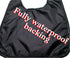 Personalized Saint Bernard Dog Slobber Bib with Name - Waterproof Material - Solution for Messy Feeds/Drinks - Hygienic