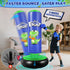 48" Set 3 4 5 6 7 8 Inflatable Punching Bag, Punching Bag for Kids with Boxing Gloves, Stable Boxing for Karate