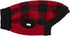 Red Dog Sweater, British Plaid Knitted Xmas Holiday Turtleneck for Large Dogs, X-Large (XL) 20" Back Length