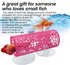 Quaziret 1Pc 4 Inch, Betta Tunnel, Betta Fish Toys with Suction Cups, Betta Hideout Tube for Small Fish, Shrimp