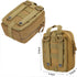 Gogoku First Aid Pouch - 1000D Nylon Tactical Molle Tear Away Medical Pouch for Outdoor Activities Camping Hiking