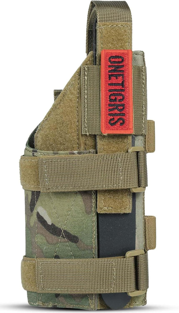 OneTigris Right Handed Nylon Gun Holster for Most Compact Medium Full Size Pistols