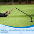 Tether Tug Outdoor Dog Toy - Interactive Tug of War Exercise Game for Yard & Park - Upgraded Metal Stake & Durable