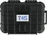 Hard Case 6.4 x 4.5 x 2in Rubber Lined Waterproof Storage Case for Cameras, Tools, and More - Protective Luggage