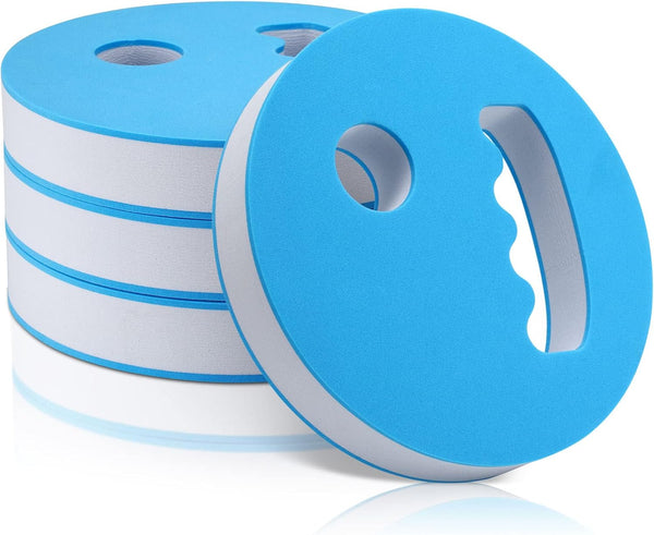 Hungdao 4 Pcs Water Exercise Discs, Water Weights for Pool Exercise, EVA Foam Equipment for Beginners
