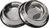 2 Packs Stainless Steel Dog Bowl | Anti-Skid Rubber Base for Small/Medium/Large Pets | Perfect Dish for Dog, Puppy,